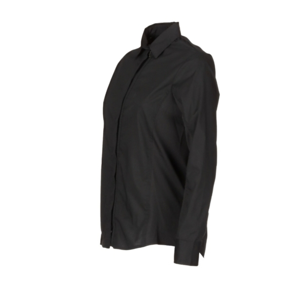 NWT Chef Works Women's Shelby Zip Front Shirt - Picture 2 of 12